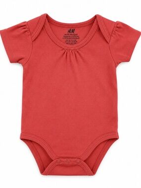 H&M Coral One-Piece Bodysuit